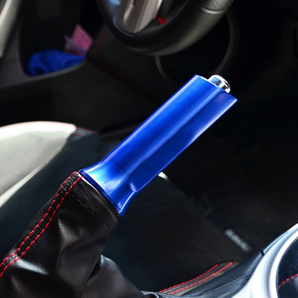 Brand New 1PCS Blue Aluminum Car Handle Hand Brake Sleeve Universal Cover For Universal