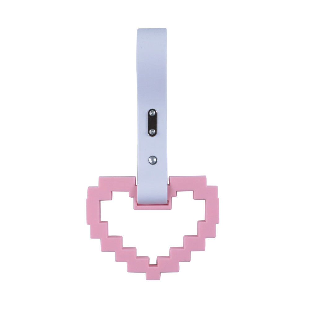 Brand New Minecraft Heart Pink Handle JDM TSURIKAWA Ring Subway Train Bus Handle Strap Charm Drift