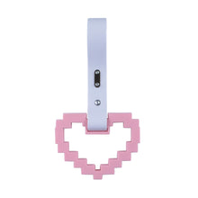 Load image into Gallery viewer, Brand New Minecraft Heart Pink Handle JDM TSURIKAWA Ring Subway Train Bus Handle Strap Charm Drift