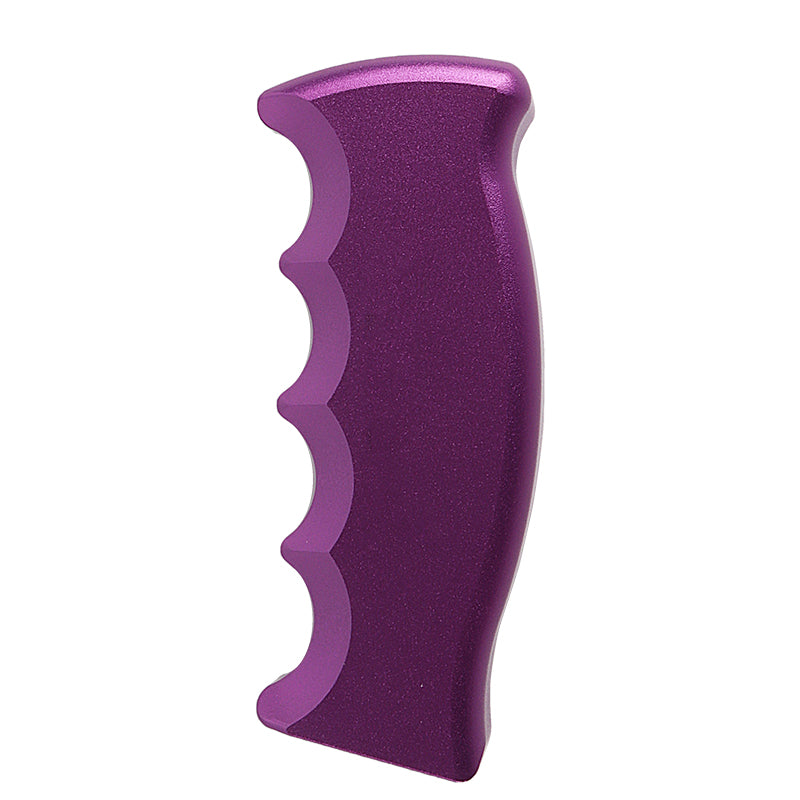 Brand New Universal Purple Aluminum Slotted Pistol Grip Handle Manual Gear Shift Knob Shifter M8 M10 M12