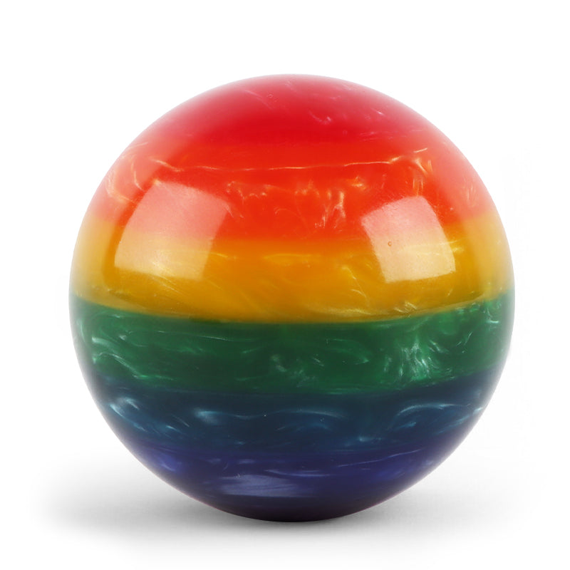 Brand New Jdm Universal Rainbow Color Round Ball Shifter Shift Knob M8 M10 M12