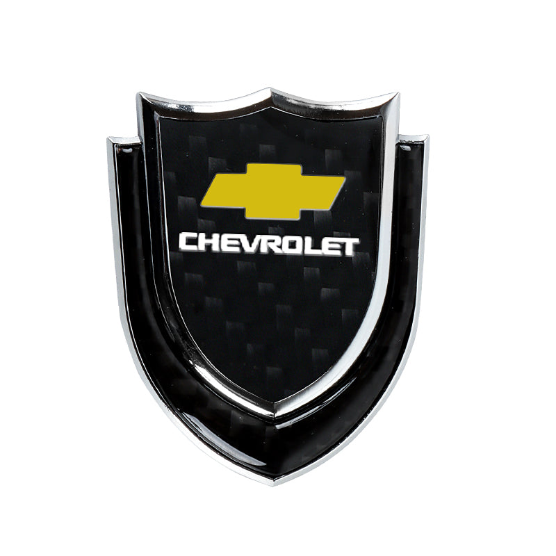 BRAND NEW CHEVROLET 1PCS Metal Real Carbon Fiber VIP Luxury Car Emblem Badge Decals