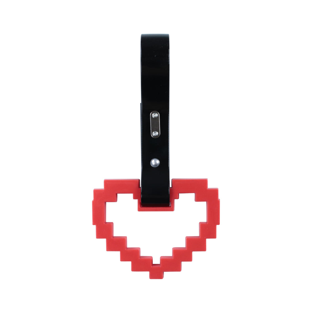 Brand New Minecraft Heart Red Handle JDM TSURIKAWA Ring Subway Train Bus Handle Strap Charm Drift