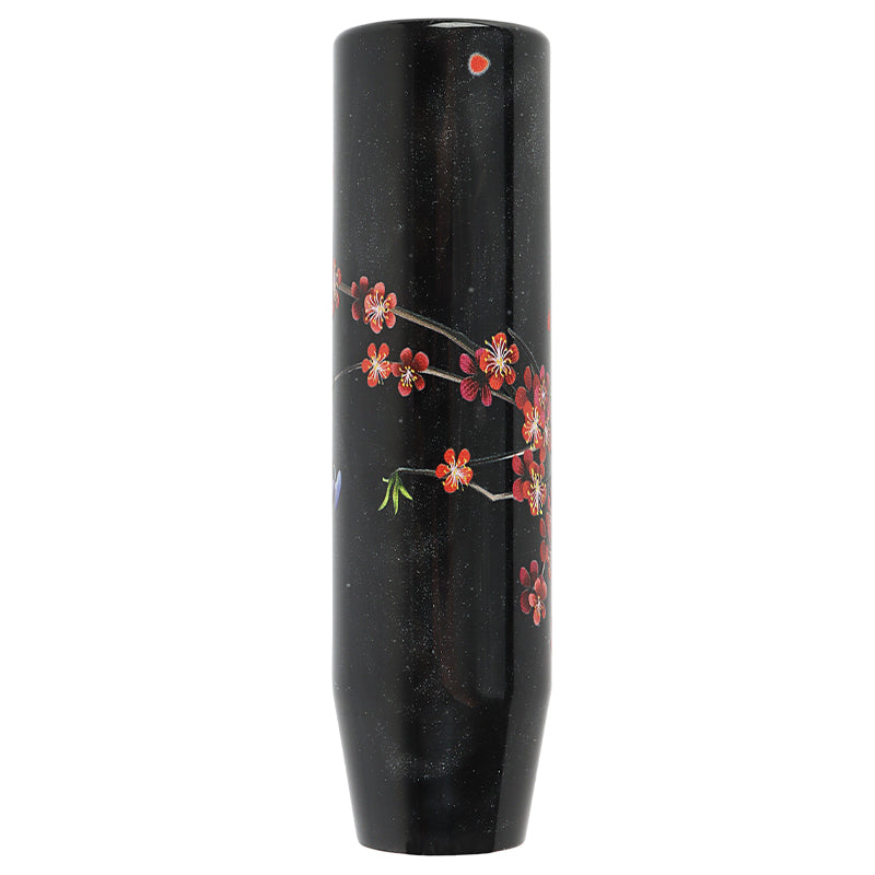 Brand New 15CM Universal Sakura Flower Pearl Black Manual Gear Stick Shift Knob Lever Shifter M12 M10 M8