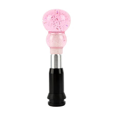 Load image into Gallery viewer, Brand New JDM Pink Glitter Gourd Shape Crystal Automatic Gear Shift Knob Lever Shifter