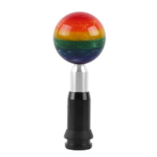 Load image into Gallery viewer, Brand New Jdm Universal Rainbow Multicolor Round Ball Automatic Shift Knob Shifter