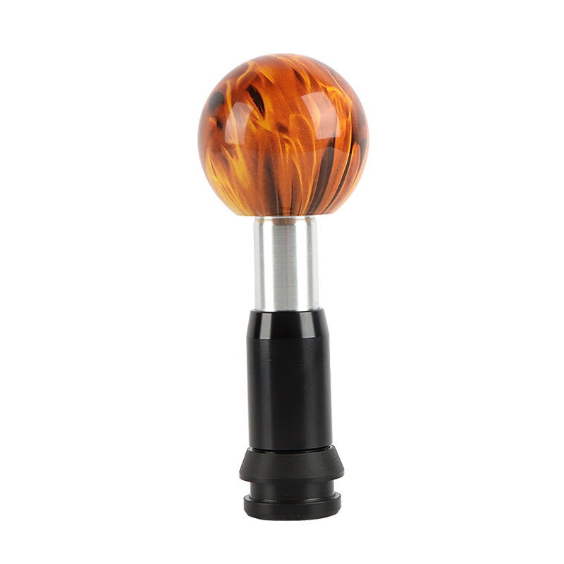 Brand New Fireball Round Ball Aluminum Automatic Transmission Car Gear Shift Knob Shifter level