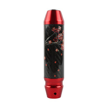 Load image into Gallery viewer, Brand New Sakura Flower Universal Real Carbon Fiber Red Aluminum Automatic Transmission Racing Gear Shift Knob