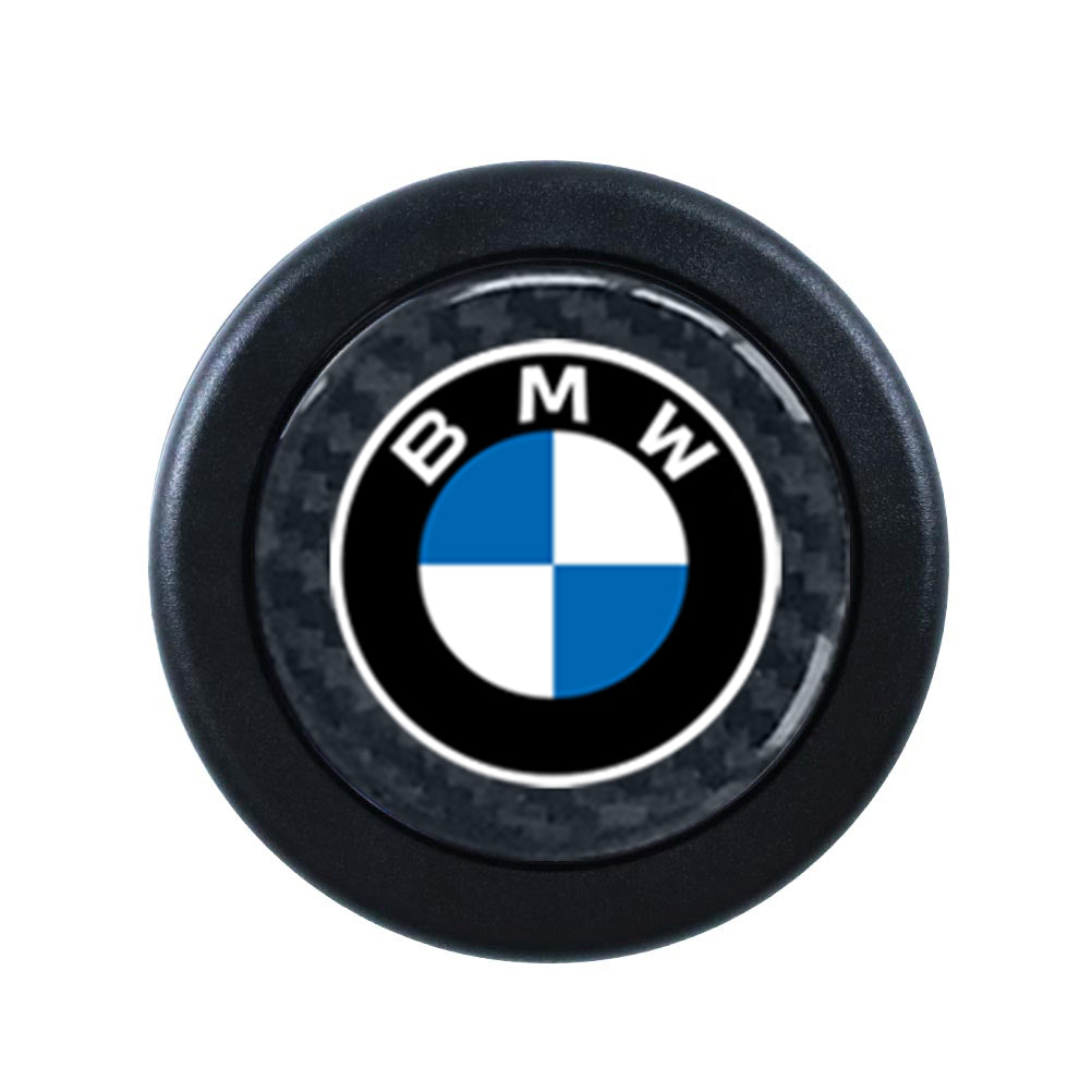 Brand New Universal BMW Car Horn Button Black Steering Wheel Horn Button Center Cap