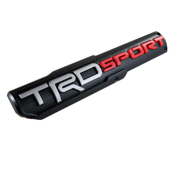 BRAND NEW 1PCS UNIVERSAL 3D TRD SPORT Side Fender Front Door Badge Logo Nameplate Emblem