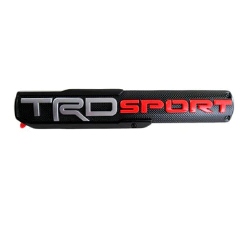 BRAND NEW 1PCS UNIVERSAL 3D TRD SPORT Side Fender Front Door Badge Logo Nameplate Emblem