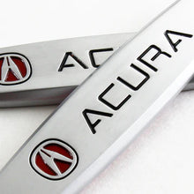 Load image into Gallery viewer, BRAND NEW UNIVERSAL 2PCS ACURA 3D METAL EMBLEM BADGE STICKER