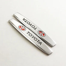 Load image into Gallery viewer, BRAND NEW UNIVERSAL 2PCS TOYOTA 3D METAL EMBLEM BADGE STICKER