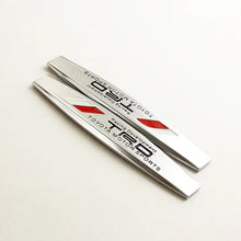 Load image into Gallery viewer, BRAND NEW UNIVERSAL 2PCS TOYOTA TRD 3D METAL EMBLEM BADGE STICKER