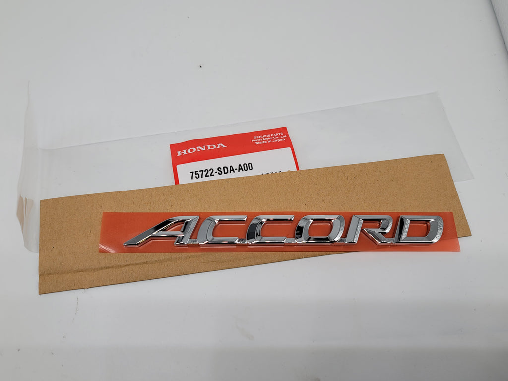 Brand New Honda Accord Sedan & Coupe 2003-2007 Trunk Rear Chrome Emblem