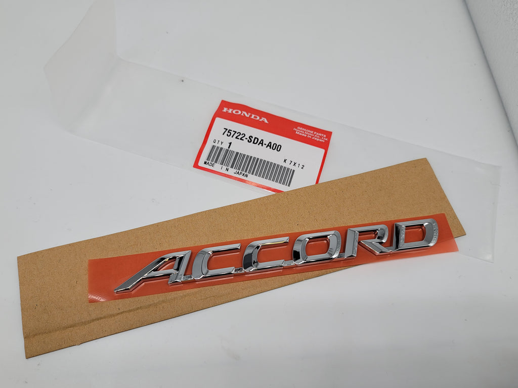 Brand New Honda Accord Sedan & Coupe 2003-2007 Trunk Rear Chrome Emblem