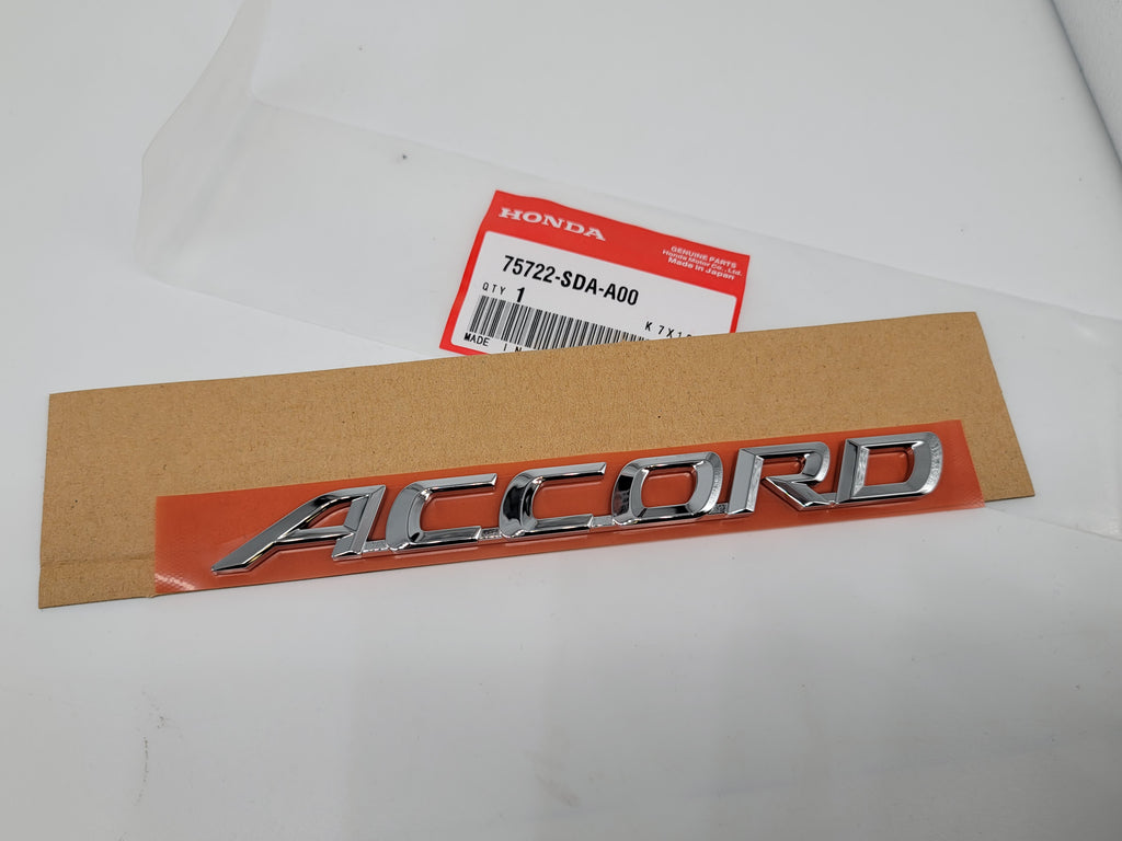 Brand New Honda Accord Sedan & Coupe 2003-2007 Trunk Rear Chrome Emblem