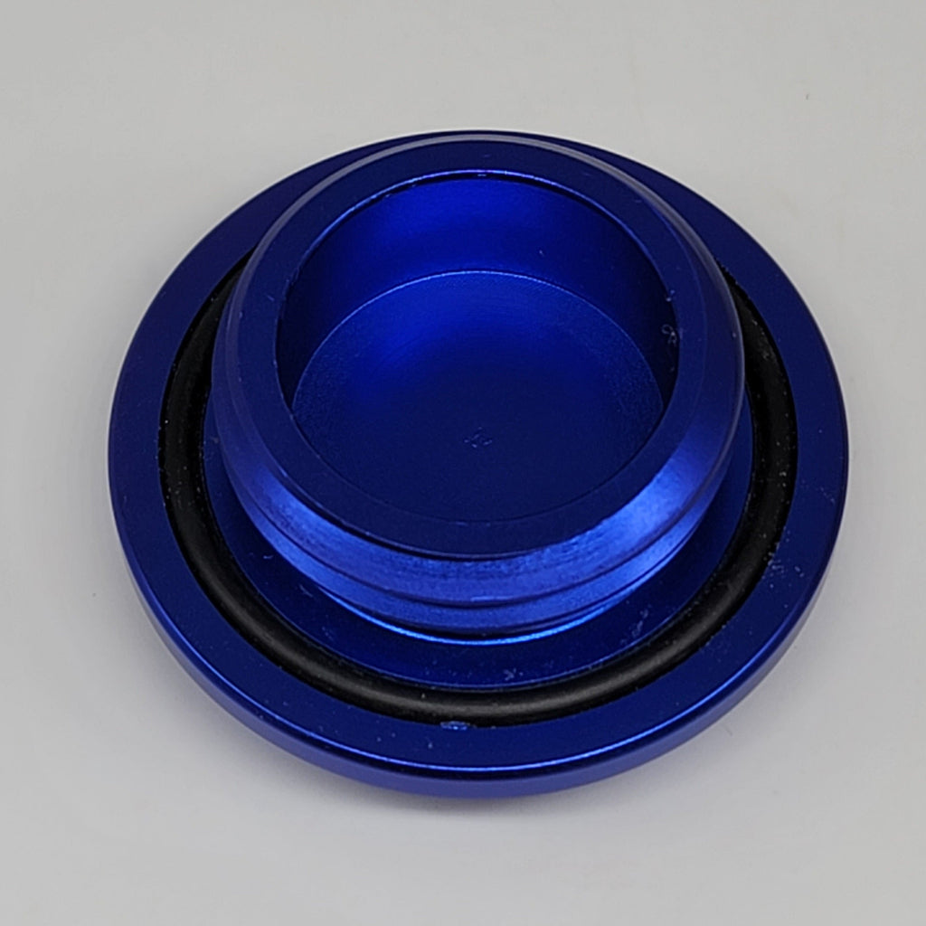 Brand New BLITZ Blue Engine Oil Fuel Filler Cap Billet For Nissan