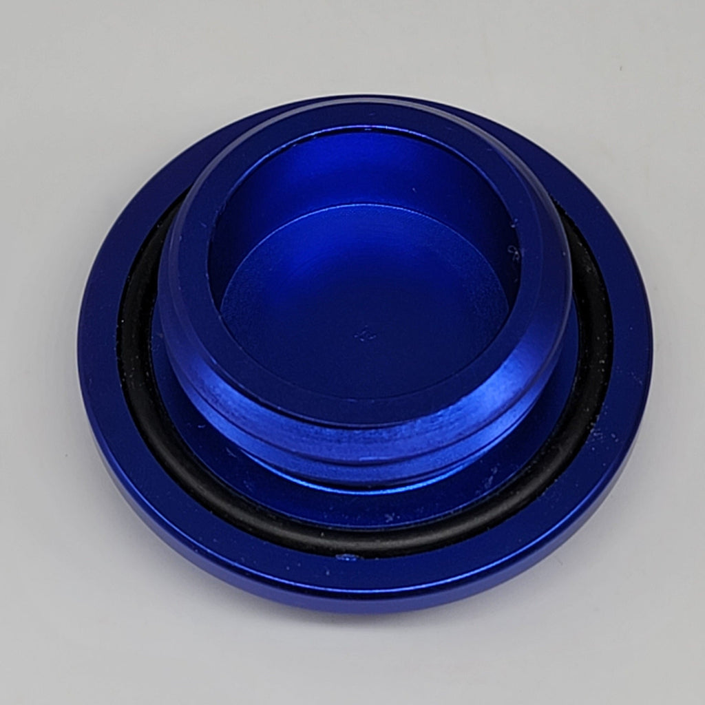 Brand New JK RACING Blue Engine Oil Fuel Filler Cap Billet For Nissan