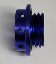 Load image into Gallery viewer, Brand New BLITZ Blue Engine Oil Fuel Filler Cap Billet For Nissan