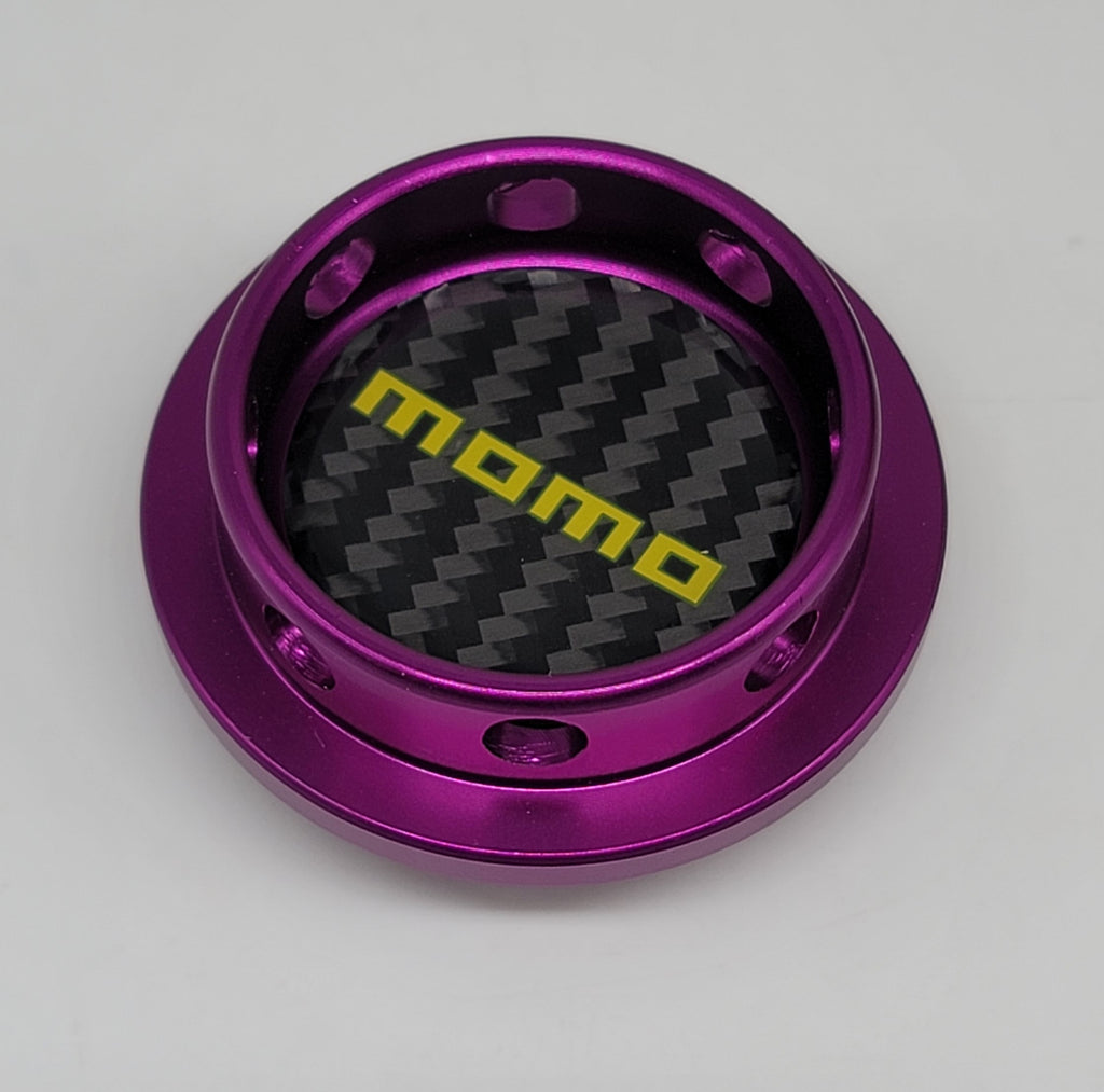 Brand New Momo Purple Engine Oil Fuel Filler Cap Billet For Nissan