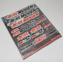 Load image into Gallery viewer, BRAND NEW UNIVERSAL MUGEN POWER 13PCS Small Reflective Decal Sticker Window Vinyl