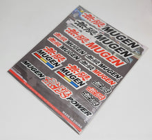 Load image into Gallery viewer, BRAND NEW UNIVERSAL MUGEN POWER 13PCS Small Reflective Decal Sticker Window Vinyl