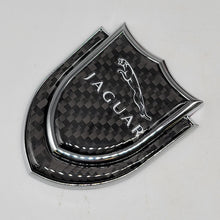 Load image into Gallery viewer, BRAND NEW JAGUAR 1PCS Metal Real Carbon Fiber VIP Luxury Car Emblem Badge Decals