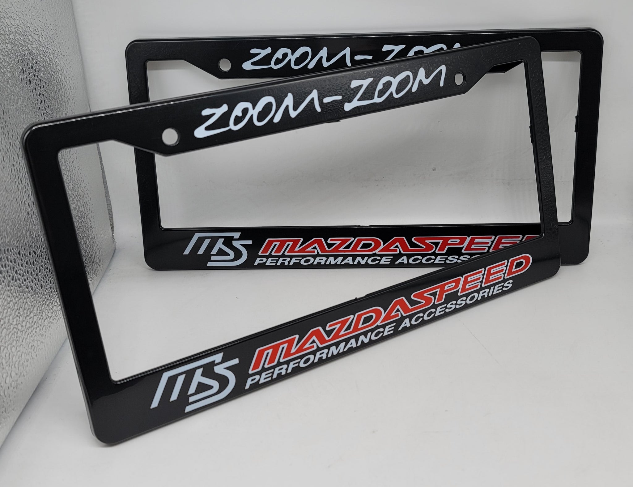 Mazdaspeed license plate deals frame