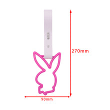 Load image into Gallery viewer, Brand New Playboy Bunny Shaped Purple JDM TSURIKAWA Subway Bus Handle Strap Charm Drift