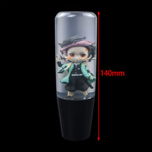 Load image into Gallery viewer, Brand New Universal Anime Character Crystal Clear Stick Car Manual Gear Shift Knob Shifter Lever Cover