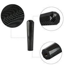 Load image into Gallery viewer, BRAND NEW JDM 200mm Universal Diamond Carbon Fiber Style Aluminum Manual Gear Stick Shift Knob Shifter M8 M10 M12