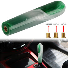 Load image into Gallery viewer, Brand New JDM Universal JDM Green 20CM Marble Style Stick Manual Gear Shift Knob Shifter M8 M10 M12