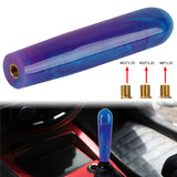 Brand New JDM Universal JDM Blue 20CM Marble Style Stick Manual Gear Shift Knob Shifter M8 M10 M12