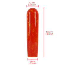 Load image into Gallery viewer, Brand New JDM Universal JDM Red 20CM Marble Style Stick Manual Gear Shift Knob Shifter M8 M10 M12