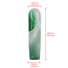 Load image into Gallery viewer, Brand New JDM Universal JDM Green 20CM Marble Style Stick Manual Gear Shift Knob Shifter M8 M10 M12