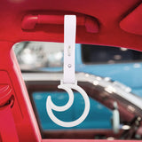 Brand New Moon White JDM TSURIKAWA Ring Subway Train Bus Handle Strap Charm Drift