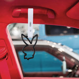 Brand New Playboy Bunny Shaped Black JDM TSURIKAWA Subway Bus Handle Strap Charm Drift