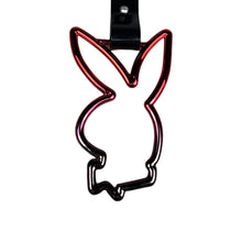 Load image into Gallery viewer, Brand New Playboy Bunny Shaped Rainbow JDM TSURIKAWA Subway Bus Black Handle Strap Charm Drift