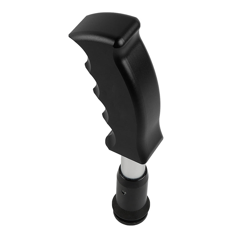 Brand New JDM Black Aluminum Slotted Pistol Grip Handle Automatic Gear Shift Knob Shifter