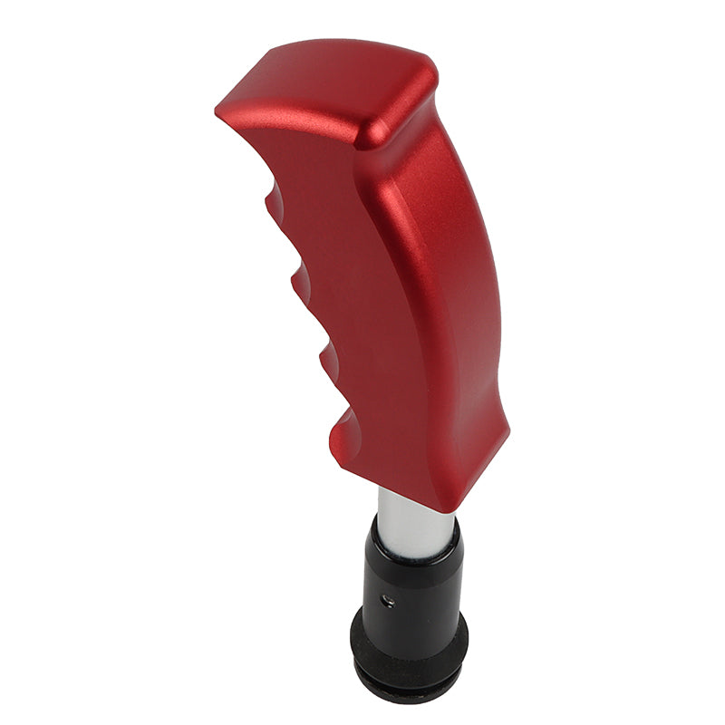 Brand New JDM Red Aluminum Slotted Pistol Grip Handle Automatic Gear Shift Knob Shifter