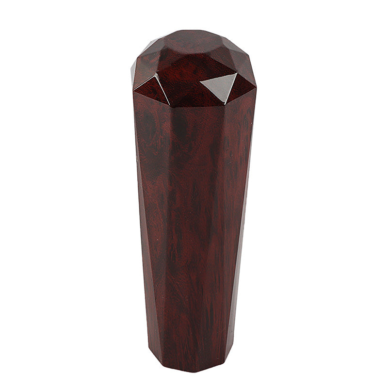 BRAND NEW JDM 150mm Universal Diamond Dark Wood Aluminum Manual Gear Stick Shift Knob Shifter M8 M10 M12