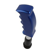 Load image into Gallery viewer, Brand New JDM Blue Aluminum Slotted Pistol Grip Handle Automatic Gear Shift Knob Shifter