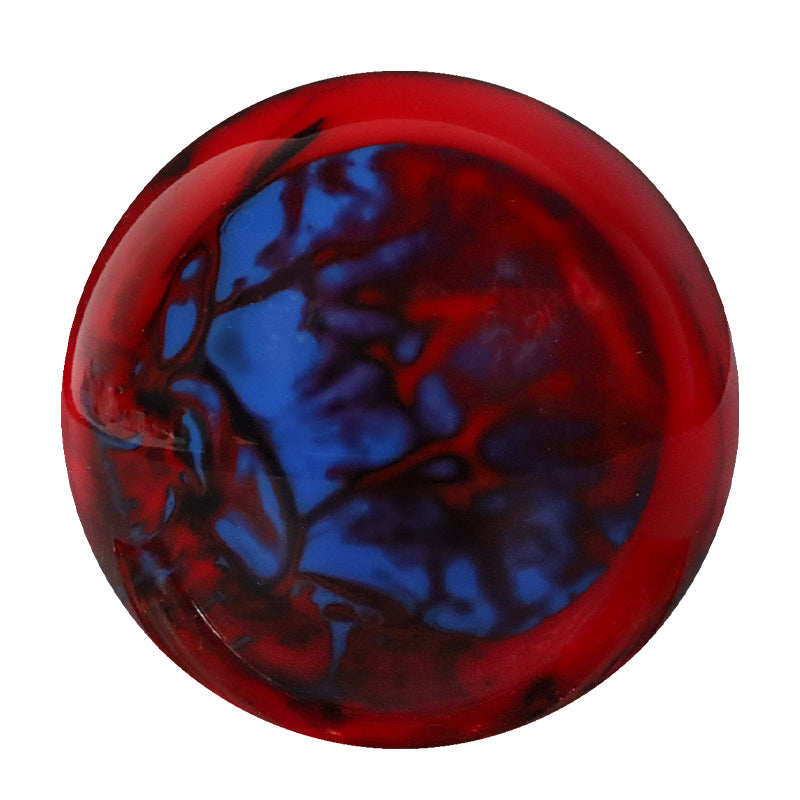 BRAND NEW UNIVERSAL JDM Pearl Round Starball Red/Blue Manual Gear Stick Shift Knob Lever Shifter M8 M10 M12