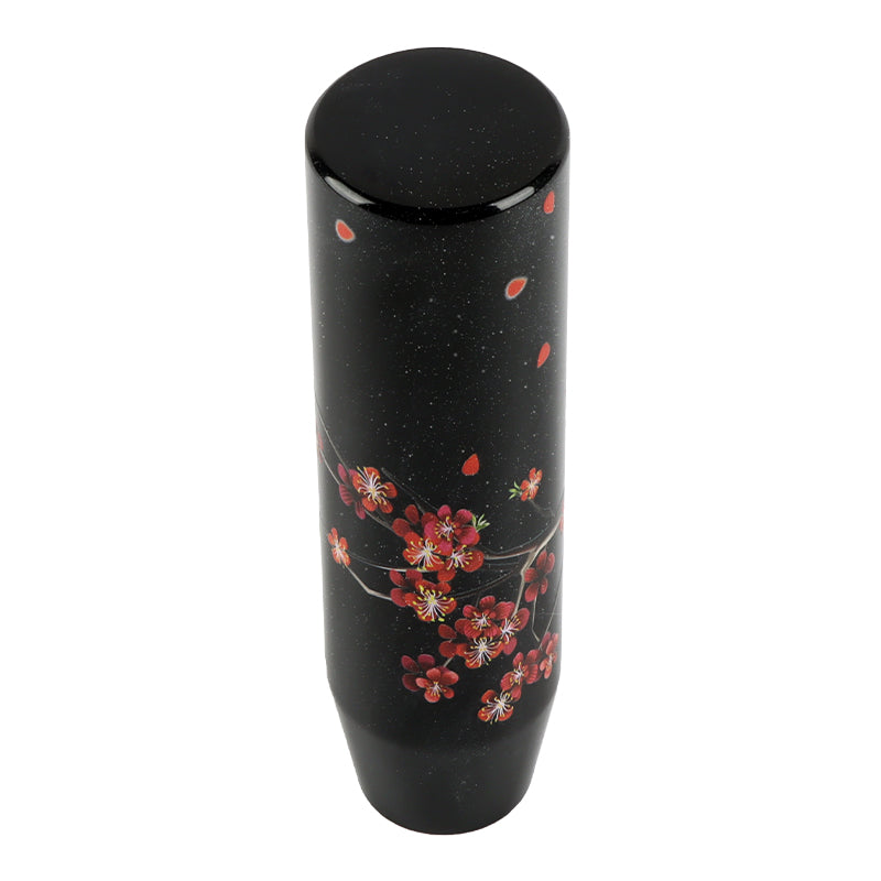 Brand New 15CM Universal Sakura Flower Pearl Black Manual Gear Stick Shift Knob Lever Shifter M12 M10 M8