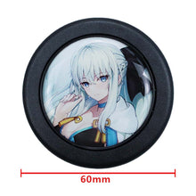 Load image into Gallery viewer, Brand New Universal Anime Hentai Car Horn Button Black Steering Wheel Center Cap