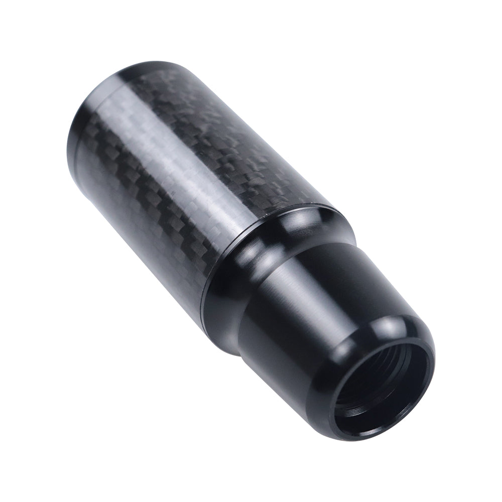 Brand New Universal Bride Black Real Carbon Fiber Racing Gear Stick Shift Knob For MT Manual M12 M10 M8