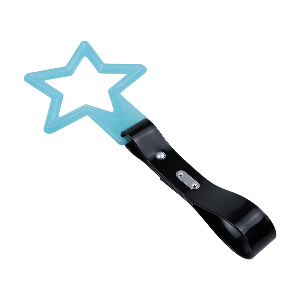 Brand New Star Teal Glows In The Dark JDM TSURIKAWA Subway Bus Handle Strap Charm Drift