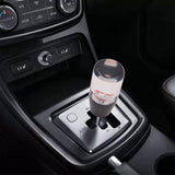 Brand New 1PCS Universal 9CM JDM Clear Fortune Cat Manual Car Black Base Racing Stick Shift Knob M8 M10 M12