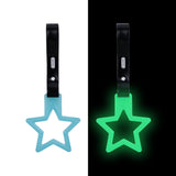 Brand New Star Teal Glows In The Dark JDM TSURIKAWA Subway Bus Handle Strap Charm Drift